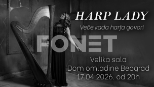 Harp Lady u Domu omladine
